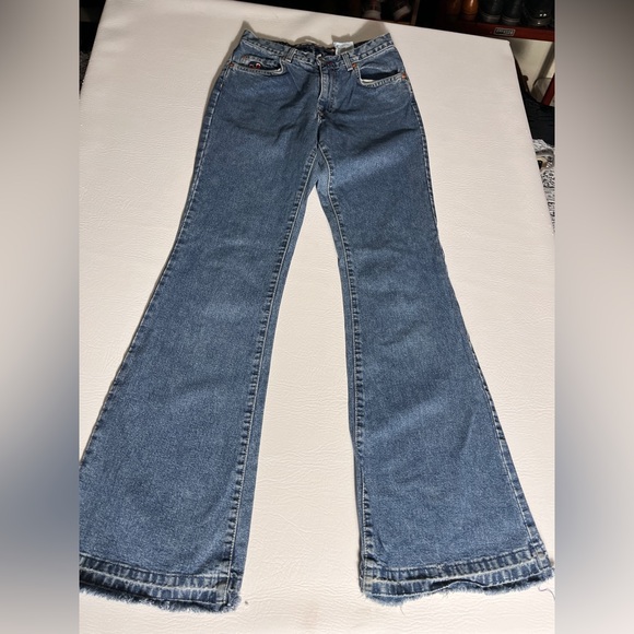 Vintage JNCO Jeans Flare Classic Blue Jeans sz 7